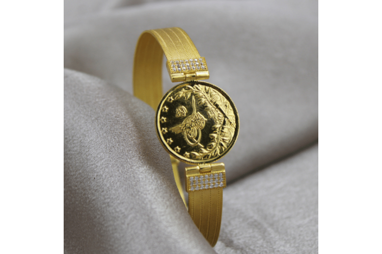 22 Ayar Hasır Modeli Reşat Tam Bileklik