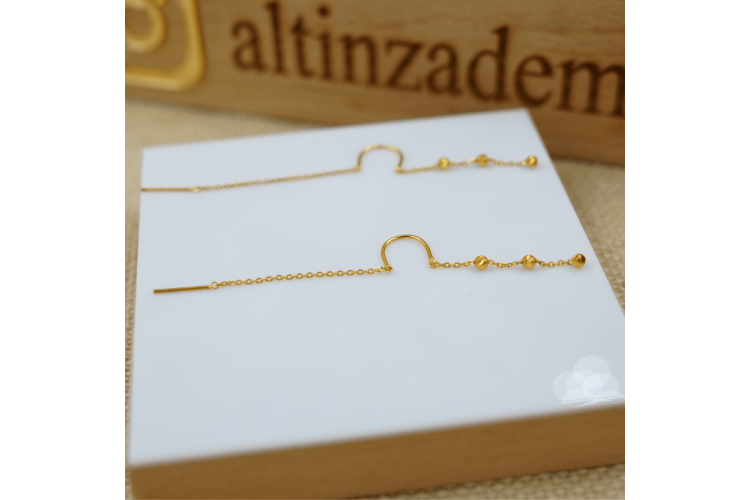 Dorikalı Zincir Küpe